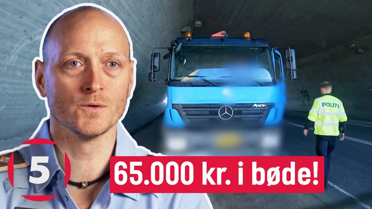 Manglende førerkort giver bøder for 65.000kr.! | Politijagt | Kanal 5 Danmark