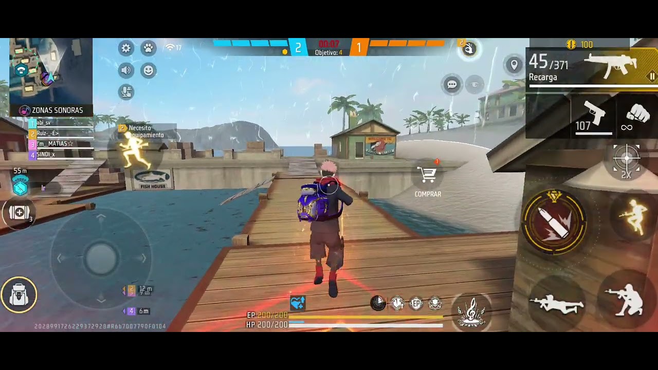 Jugando free fire( de clasiii) vamos por el heroico 🔥💯🔴