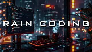 Rain Coding for Deep Work – 2 Hour Ambient Music for Focus, Study & Programming (70 BPM)