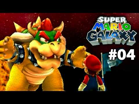 Taking Down Bowser's Fiery Stronghold for a Grand Star — Super Mario Galaxy #04