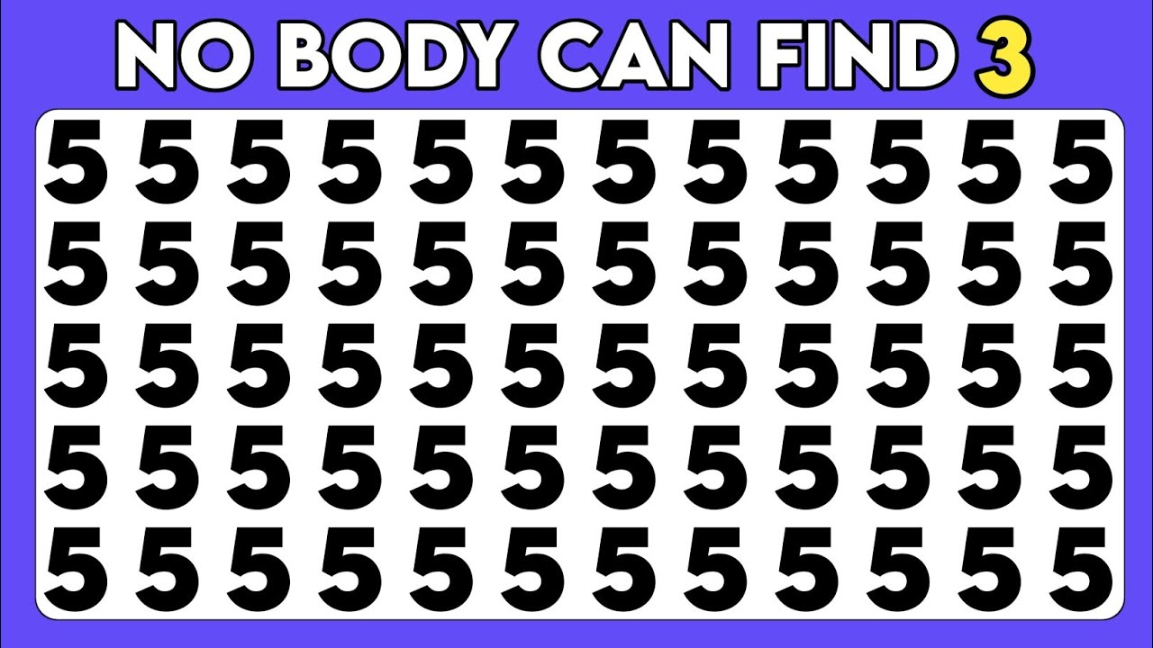 FIND THE ODD ONE OUT - NUMBER AND LETTER EDITION | TEST YOUR ...