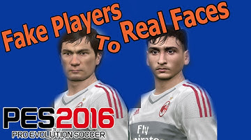How to install new faces to Fake Players - PES 2016