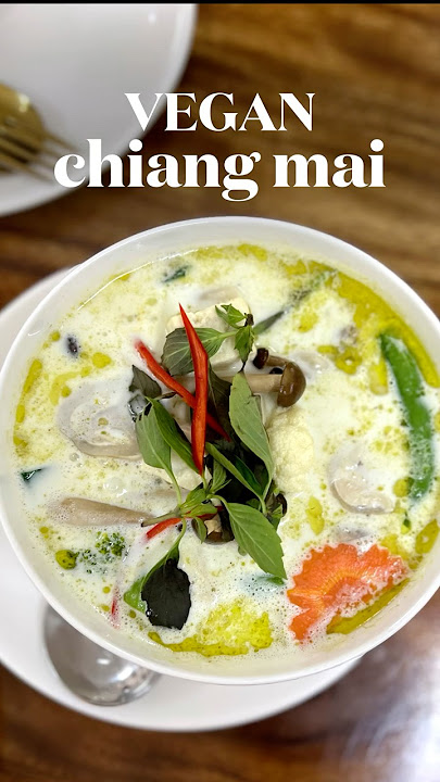 Vegan in Chiang Mai #vegetarian