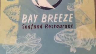 Bay Breeze Menu Design by Jay Montgomery