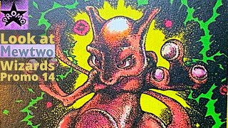 Promo look at Pokémon Mewtwo Wizards black star promo 14 - YouTube