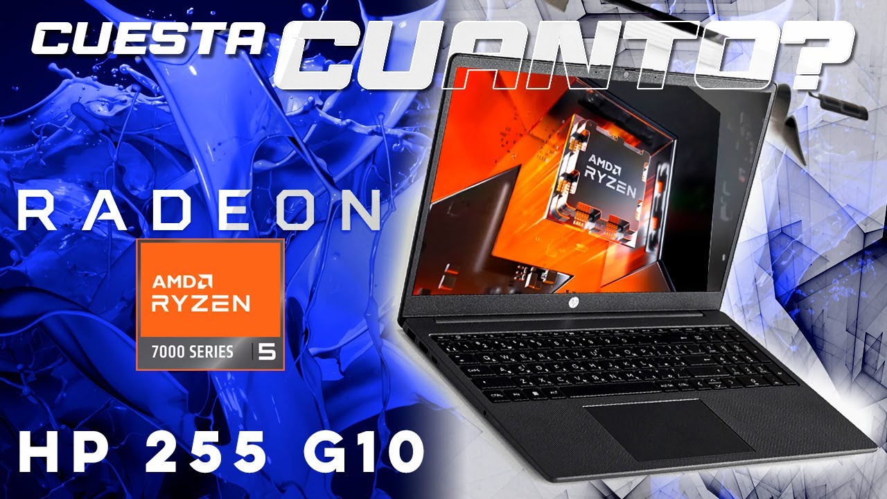 HP 255 G10 | 15" | Ryzen 5 7530u | 16GB | 512GB | Revisión y pruebas con  juegos. Mi nueva laptop.