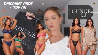 HUGE LOUNGE UNDERWEAR TRY ON HAUL & REVIEW!!