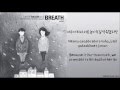 [SM The Ballad: Jonghyun (SHINee) & Taeyeon (SNSD)] Breath (숨소리) Hangul/Romanized/English Sub Lyrics