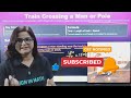 Train crossing a man or pole Concept+Example