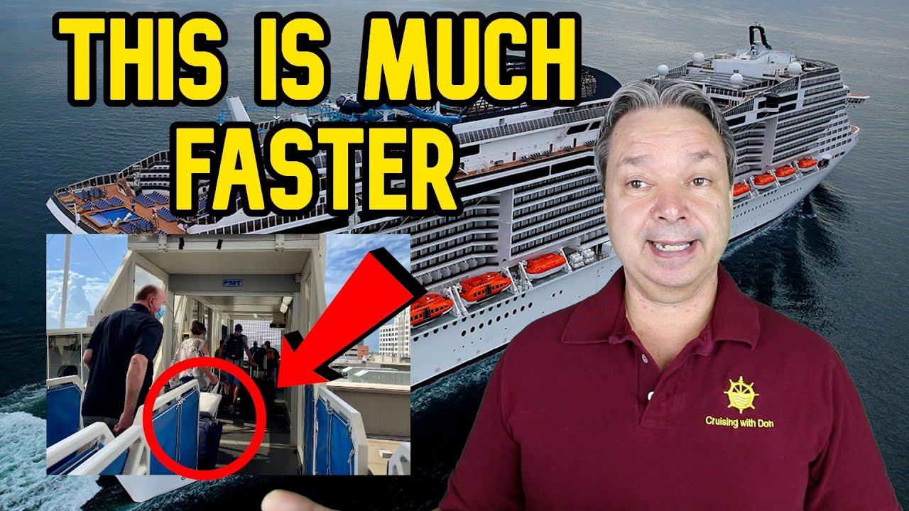 10 TIPS FOR MAKING DISEMBARKATION FASTER AND EASIER