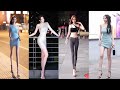 Mejores Street Fashion Tik Tok 2021 | Hottest Chinese Girls Street Fashion Style 2021 Ep.111