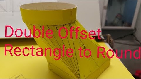 Double Offset Rectangle to Round ( vlog # 14)