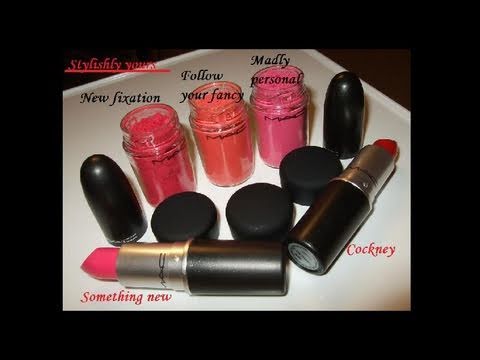 MAC "Stylishly Yours" collection swatch review & haul