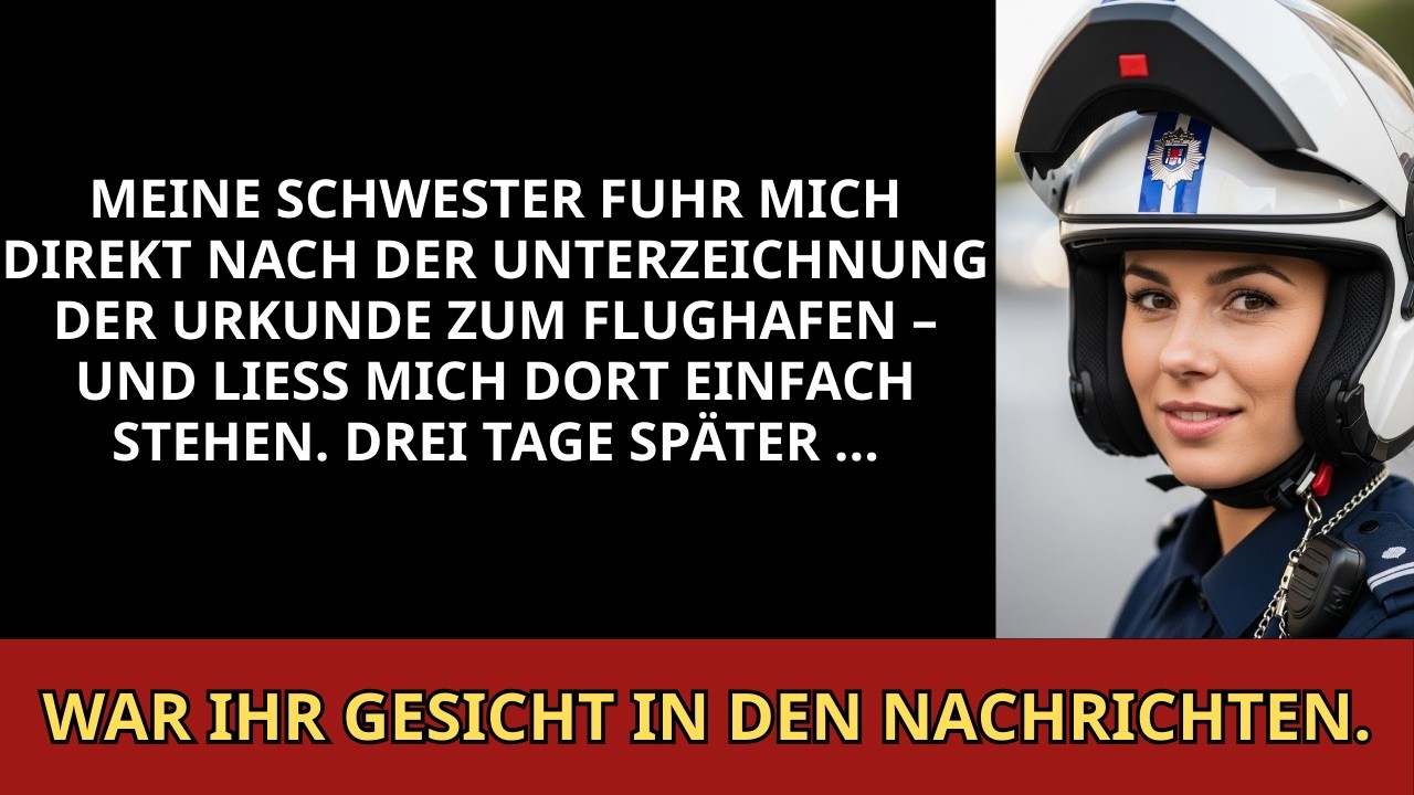 Sie ließ mich am Flughafen stehen – und stahl mein Zuhause