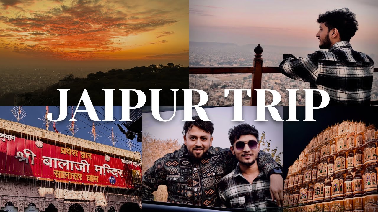 Jaipur Trip Vlog | Nahargarh Fort Sunset & Salasar Balaji Darshan
