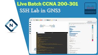 34.SSH Lab in GNS3 | SSH Lab | Networkforyou