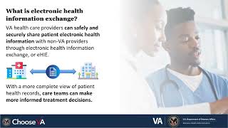 Veterans Health Information Exchange Vhie Benefits Of Sharing Your Health Information