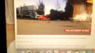▶ Paul Walker death Car accident fire Crash   HD