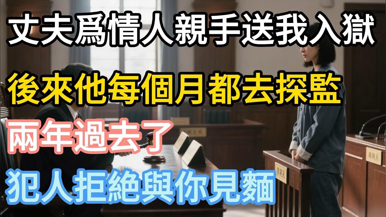 【完結】丈夫爲情人親手送我入獄，後來他每個月都去探監，兩年過去了，獄警一直回複：犯人拒絶與你見麵！