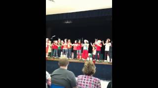 Rylee 6th grade Christmas Choir program 2012