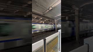 E235系 西船橋駅通過 JR総武快速線 JR Sobu Line Rapid