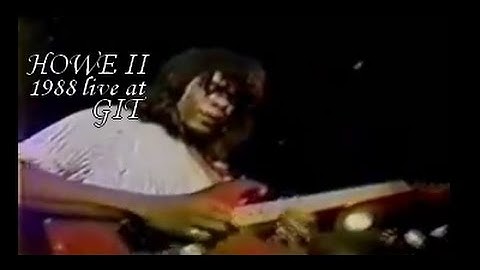 Greg Howe/Howe II - 1988, GIT, Los Angeles, CA [Full concert]