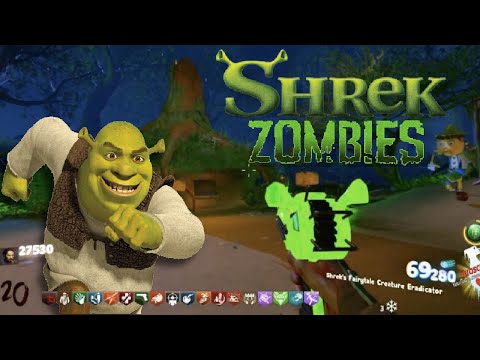 SHREK ZOMBIES no BLACK OPS 3 (e é INCRÍVEL) ft. Dubblez - BO3 Custom  Zombies 