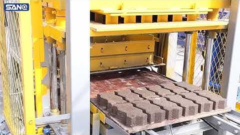 QT4-26 Automatic Brick Making Machine | block making process
