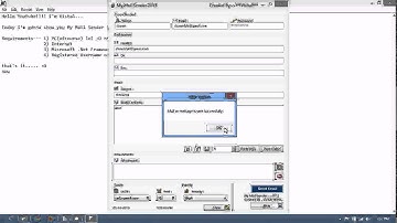 Email using SMTP in vb net
