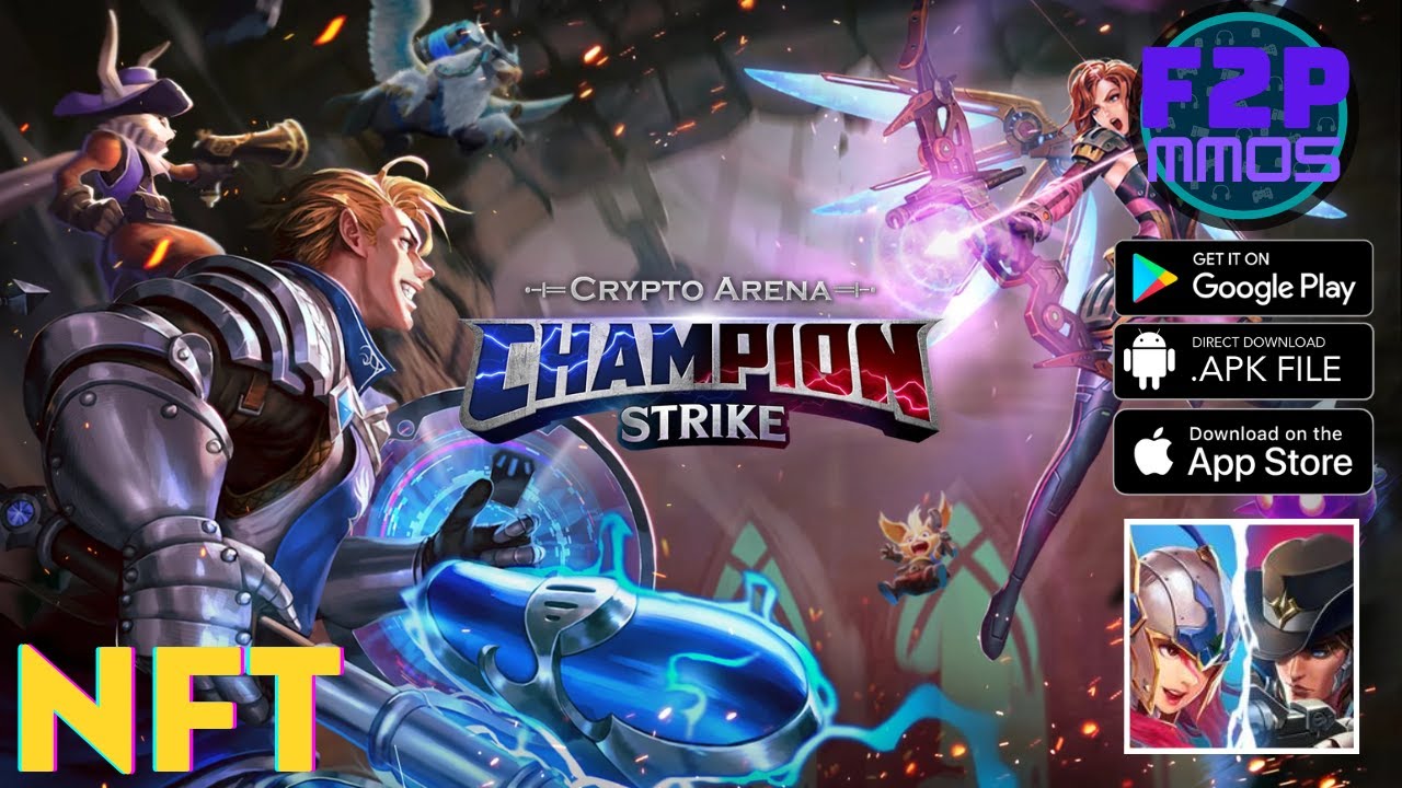 Champion Strike : Crypto Arena [ Android APK iOS NFT (WEMIX) ] Gameplay