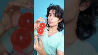Drinking Red Drink in Amazing Glass 🍷✨ | ASMR #shorts