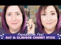 FOUNDATION FEST Clinique Chubby in the Nude Stick | Pale, Dry Skin