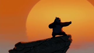 Master Shifu trains Po - Kung Fu Panda (2008)
