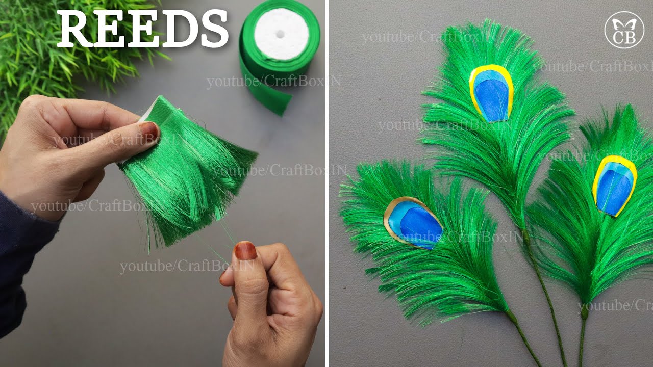 Remake of Peacock Feather, With Cloth & Feather Pieces! : 10 Steps -  Instructables