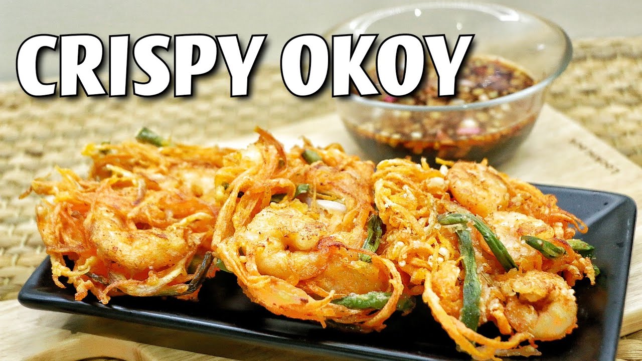 Crispy Okoy Recipe | Okoy kalabasa recipe with Hipon na patok sa