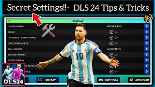 SECRET SETTINGS!! - DLS 24 TIPS & TRICKS [EP.1] screenshot 3