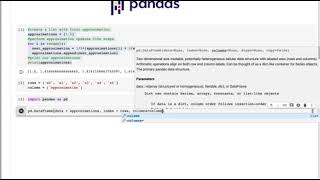 05 Calculus with Python: Table of Approximations