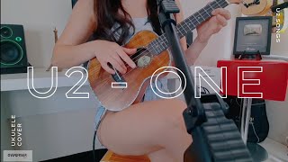 Video thumbnail of "U2 - ONE - (Ukulele Acoustic Cover) - Via Overdriver Duo"