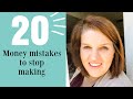 20 money mistakes to stop making in 2020