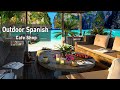 Tropical Island Beach Ambience & Bossa Nova Jazz Music - Outdoor Seaside Coffee Shop, Wave Sounds