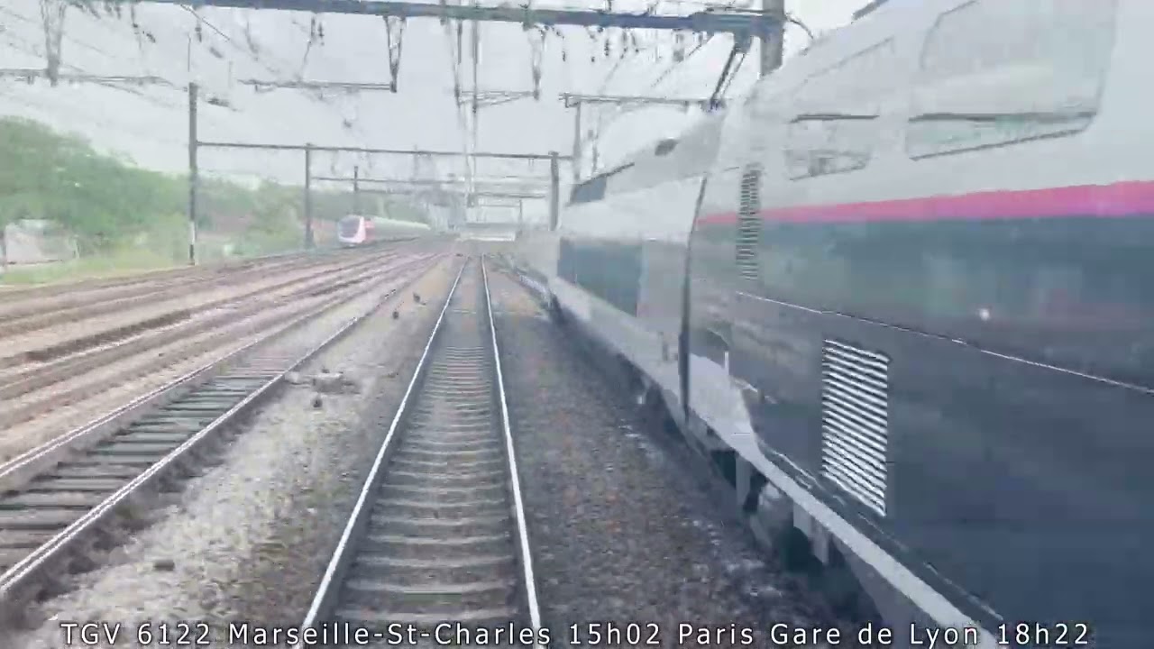 1080p [Re-upload] [Cab-ride] Paris Gare de Lyon - Sens, en cabine d’une Z2N (Z5600)