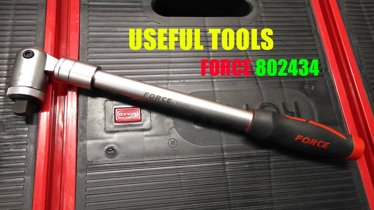 Ratchet with FORCE extension | FORCE 802434 | Force Tools | Tools ...