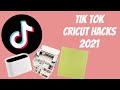 CRICUT HACKS I LEARNED ON TIKTOK