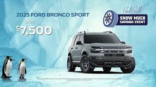 Bob Bell Ford - SAVE $7,500 ON A 2025 BRONCO - NOW JUST $24,790*!