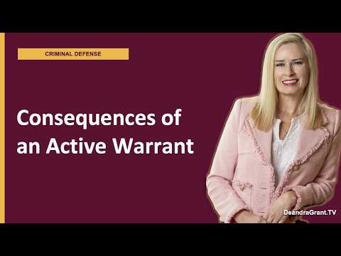 What are the consequences of having an outstanding warrant in Texas? | Get Legal Help Now