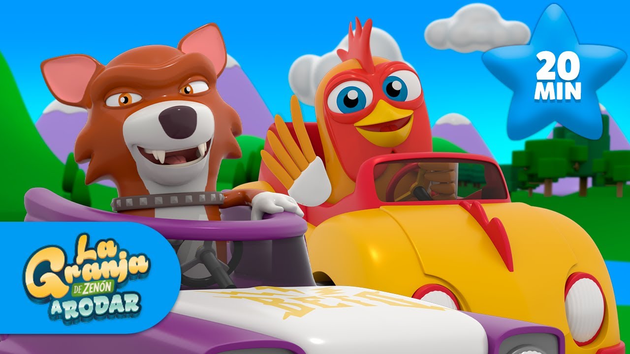 VAMOS a JUGAR y APRENDER con BARTOLITO y sus AMIGOS 🌎 LA GRANJA DE ZENÓN A RODAR 🚗 MIX 🌈 PARA NIÑOS