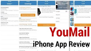 YouMail Voicemail Assistant iPhone App Review screenshot 1