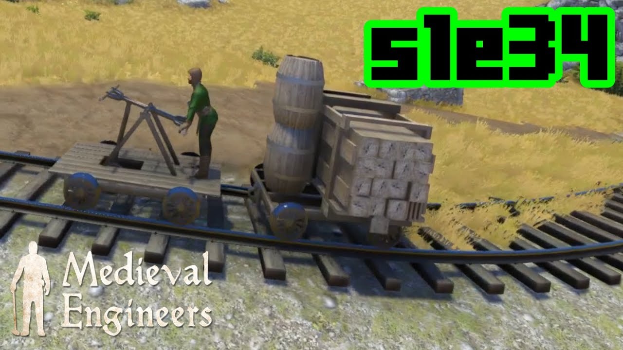 RAIL! - Medieval Engineers S1E34 family friendly resorts