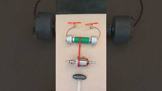 आर्मेचर आकर्षक प्रकिया 🧶🧶 घागा खिंचा बिजली उत्पन्न • Dc motor New project• DC Generator power utpann