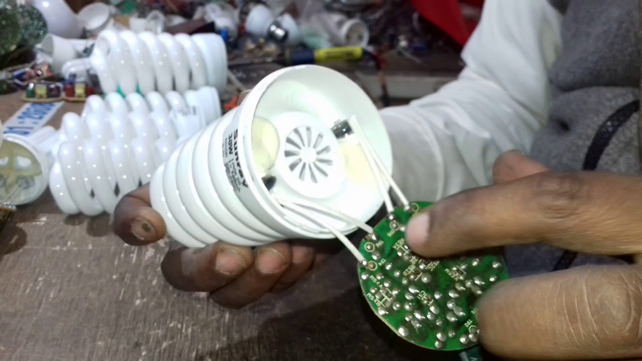 How To Repair Cfl Light Bulbs Shelly Lighting